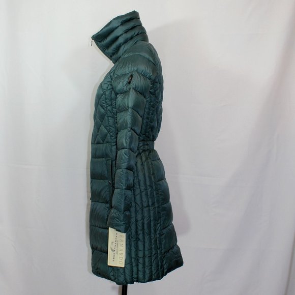 NWT Bernardo - Packable EcoPlume™ Coat  green  size XS - Picture 2 of 12